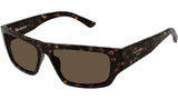 BB0366S 002 Dark Havana Brown