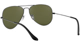 Aviator Classic RB3025 004/58 Gunmetal Green