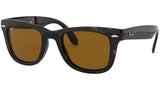 Wayfarer Folding Classic RB4105 710 Havana Brown