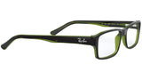 RB5169 top havana on green transparent