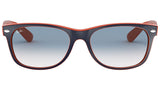 New Wayfarer Color Mix RB2132 blue and orange