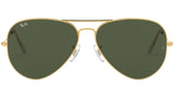 Aviator Large Metal II RB3026 L2846 Gold Green