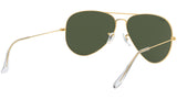 Aviator Large Metal II RB3026 L2846 Gold Green