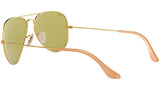 Aviator Washed Evolve RB3025 90644C Gold Green