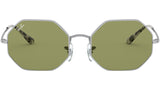 Octagon RB1972 silver light green