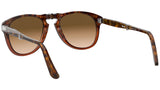 PO0714 brown tortoise and opal bordeaux brown