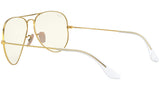 Aviator Clear Evolve RB3025 001/5F Gold Grey Photochromic