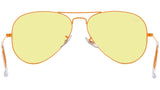 Aviator Solid Evolve RB3025 9220T4 Orange Yellow Red