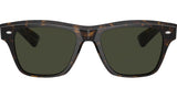 Oliver Sixties Sun OV5522SU Walnut Tortoise